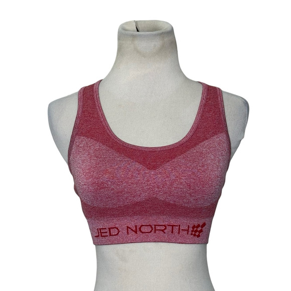 Jed North pink red racer back sports bra size XS/S - Picture 1 of 7